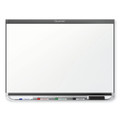  | Quartet P557GP2 Prestige 2 DuraMax 72 in. x 48 in. Magnetic Porcelain Whiteboard - Graphite Frame image number 1