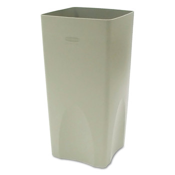 Rubbermaid Commercial FG356300BEIG 19 Gallon Rigid Liner for Plaza Containers - Beige (4-Piece/Carton)