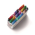 Permanent Markers | Sharpie 2199818 Permanent Markers Ultimate Collection with Cosmic Colors - Assorted Tip Sizes/Types/Assorted Colors (45/Pack) image number 2