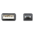 Office Electronics & Batteries | Innovera IVR30008 6 ft. USB to Micro USB Cable - Black image number 1
