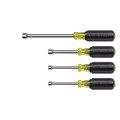 Nut Drivers | Klein Tools 633 4-Piece Cushion-Grip 3 in. Shafts Nut Driver Set image number 0
