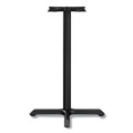 Office Furniture Accessories | Alera ALETBH283B Hospitality Series 27.5 in. x 28.5 in. 300 lbs. Capacity Steel Single-Column Bases - Black image number 1