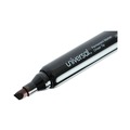  | Universal UNV07050 Chisel Tip Black Ink Permanent Marker Value Pack (36/Pack) image number 2
