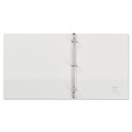 Office Jansan | Avery 17012 1 in. Capacity 11 x 8.5 Durable View Binder with DuraHinge and 3 Slant Rings - White image number 2