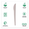 Cutlery | Eco-Products EP-S011-W Plantware 6 in. Knife Compostable Cutlery - White (1000/Carton) image number 6