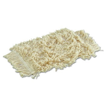Rubbermaid Commercial 9 in. x 5 in. Wall Washer Cotton Replacement Pads - White