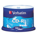 Office Electronics & Batteries | Verbatim 94691 700 MB/80 min 52x CD-R Recordable Disc - Silver (50/Pack) image number 0