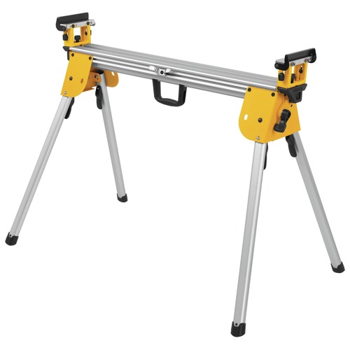 Table Saw Accessories | Factory Reconditioned Dewalt DWX724R 11.5 in. x 100 in. x 32 in. Compact Miter Saw Stand - Silver/Yellow image number 0
