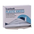 Cutlery | Boardwalk BWK KNIFEMWPS Mediumweight Polystyrene Cutlery Knife - White (1000/Carton) image number 3