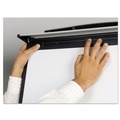 Easels | MasterVision EA23066720 39 in. - 72 in. High Tripod Extension Bar Magnetic Dry-Erase Easel - Black/Silver image number 6