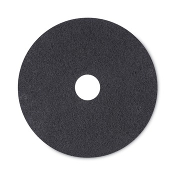 Boardwalk BWK4020HIP 20 in. Diameter High Performance Stripping Floor Pads - Black (5/Carton)
