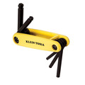 Klein Tools 70571 5-Key SAE Sizes Grip-It Ball End Hex Set image number 1