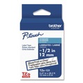 Bulk Savings Pricing 2 | Brother P-Touch TZE131G 0.47 in. x 26.2 ft. TZe Standard Adhesive Laminated Labeling Tape - Black on Clear image number 1