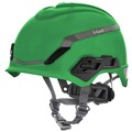Clearance Center | MSA 10194794 V-Gard H1 Fas-Trac III Pivot Novent ANSI EN397 Safety Helmet -  Green image number 0