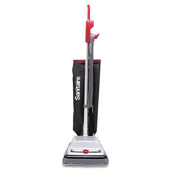 Sanitaire SC889B 12 in. Cleaning Path Tradition QuietClean Upright Vacuum SC889A - Gray/Red/Black