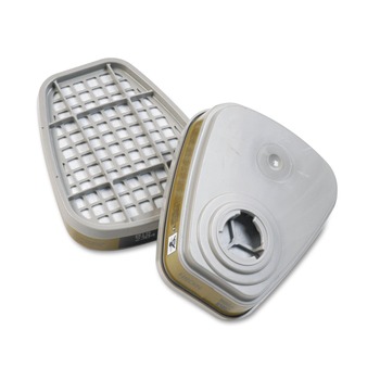 3M Respirator Cartridge for Certain Organic Vapors and Acid Gases (2/Pack)