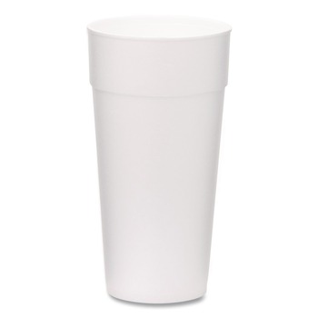 WinCup 24 oz Foam Drink Cups - White (300/Carton)