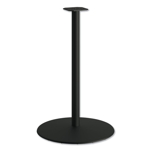 Office & Office Supplies | HON HBTTD42.CBK 40.79 in. High Between Round Disc Base for 42 in. Table Tops - Black Mica image number 0