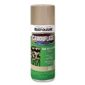 Office Jansan | Rust-Oleum 339004 12 oz. Aerosol Can Camouflage Spray Paint - Flat Sand (6/Carton) image number 3