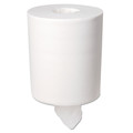Cleaning & Janitorial Supplies | Georgia Pacific Professional 28124 SofPull 7.8 in. x 15 in. 1-Ply Center-Pull Perforated Paper Towels - White (320/Roll, 6-Rolls/Carton) image number 2