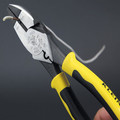 Cable and Wire Cutters | Klein Tools J2139NECRN 9.55 in. Side Cutters with Wire Stripper/Crimper image number 7