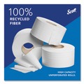 Cleaning & Janitorial Supplies | Scott 67805 2-Ply 3.55 in. x 1000 ft. Septic Safe Essential 100% Recycled Fiber JRT Bathroom Tissue for Business - White (12/Carton) image number 6