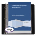 Office Jansan | C-Line 61013 11 in. x 8-1/2 in. Super Heavyweight Vinyl Sheet Protectors with 2-in. Sheet Capacity - Clear (50/Box) image number 3