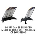 Office Jansan | Durable 554200 10 in. x 5.63 in. x 13.88 in. 10 Panels SHERPA Desk Reference System - Assorted Borders image number 8