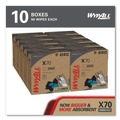 Cleaning & Janitorial Supplies | WypAll 41412 X70 9-1/10 in. x 16-4/5 in. Cloths - Blue (100/Box 10 Boxes/Carton) image number 3