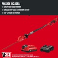 Hedge Trimmers | Factory Reconditioned Craftsman CMCPHT818D1R V20 Lithium-Ion 18 in. Cordless Pole Hedge Trimmer Kit (2 Ah) image number 10