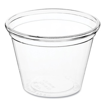 World Centric 1 oz PLA Plastic Cold Cups - Clear (3000/Carton)