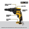 Clearance Center | Dewalt DCF622B 20V MAX XR Brushless Lithium-Ion Cordless Versa-Clutch Adjustable Torque Screwgun (Tool Only) image number 6