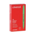 Customer Appreciation Sale - Save up to $60 off | Universal UNV08852 Chisel Tip Pocket Highlighters - Fluorescent Green (1 Dozen) image number 1