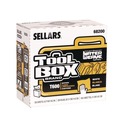 Cleaning & Disinfecting Wipes | Sellars 68200 1-Ply 8.27 x 16.5 TOOLBOX WaterWeave T600 Wipers - White (10/Carton) image number 2
