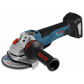 Angle Grinders | Bosch GWS18V-45PSCB14 18V EC Brushless Connected 4-1/2 In. Angle Grinder Kit with No Lock-On Paddle Switch and CORE18V Battery image number 2