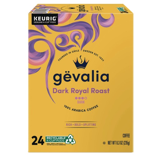 Food Service | Keurig 5000363998 Kaffee K-Cups - Dark Royal Roast (24/Box) image number 0