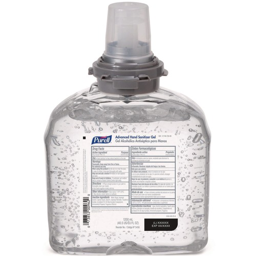 Hand Sanitizers | PURELL 5456-04 1200 mL Advanced Instant Gel Hand Sanitizer TFX Refill image number 0