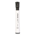 Office Jansan | Universal UNV43681 Medium Bullet Tip Dry Erase Marker - Black (1 Dozen) image number 0