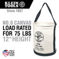 Cases and Bags | Klein Tools 5109 15 in. 1 Compartment Wide-Opening Straight Wall Bucket image number 1
