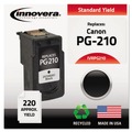  | Innovera IVRPG210 Remanufactured 220-Page Yield Ink for PG-210 (2974B001) - Black image number 1