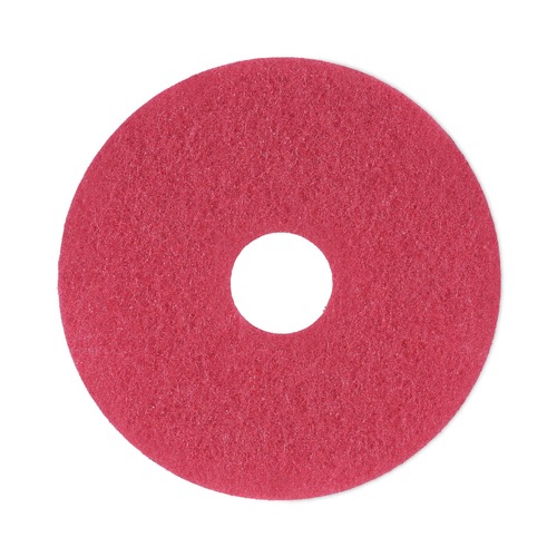 Just Launched | Boardwalk BWK4013RED 13 in. dia. Buffing Floor Pads - Red (5/Carton) image number 0