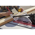 SawStop JSS-120A60 15 Amp 60Hz Jobsite Saw PRO with Mobile Cart Assembly image number 11