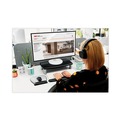 Office Jansan | 3M MS90B 20 in. x 12 in. x 1 in. to 5.78 in. 40-lb. Capacity Adjustable Monitor Stand - Black/Silver image number 5