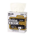 Cleaning & Disinfecting Wipes | Sellars 660708502000 1-Ply 8.5 x 16.5 Z400 Interfold Pop-Up Wipers - White (8/Carton) image number 1