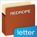 Office & Office Supplies | Pendaflex S24E 3.5 in. Expansion Letter Size Pocket File - Red Fiber image number 3