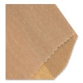 Food Wraps | HOSPECO HS-6141 10-1/2 in. x 9.38 in. Waxed Kraft Liners - Brown (250/Carton) image number 2