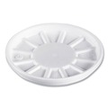 Just Launched | Dart 20RL Vented Foam Lids Fits 6 - 32 oz. Cups - White (10/Carton) image number 0