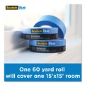 Packing Tapes | 3M 2090-48NC 2 in. x 60 yds 3 in. Core Original Multi-Surface Painter's Tape - Blue (1-Roll) image number 6