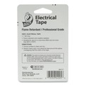Tapes & Adhesives | Duck 551117 0.75 in. x 66 ft. 1 in. Core Pro Electrical Tape - Black (1-Roll) image number 2