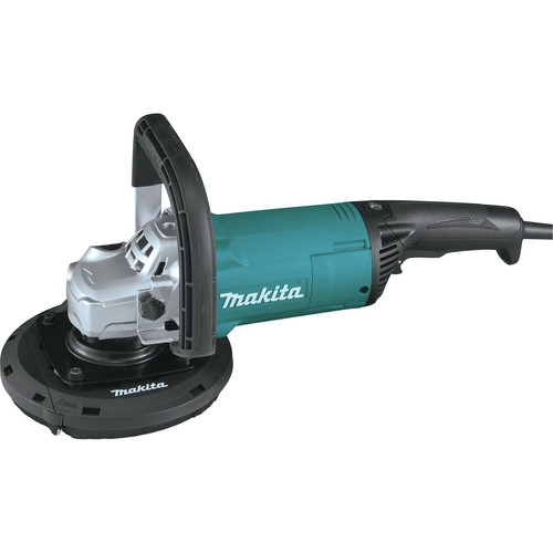 Concrete Surfacing Grinders | Makita GA9060RX3 15 Amp Compact 7 in. Corded Concrete Surface Planer with Dust Extraction Shroud image number 0